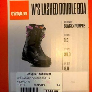 Women’s 8.0 BOA Thirtytwo snowboard boot